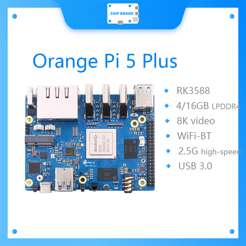 Rockchip Rk3588 Development Board - Orange Pi 5 Plus Computer a