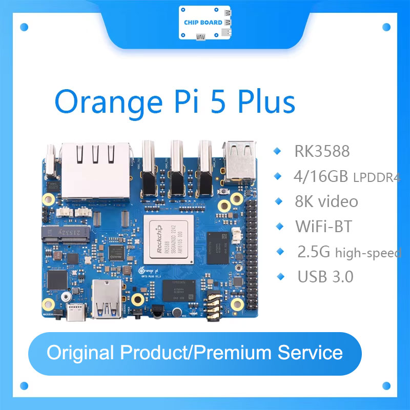 Rockchip Rk3588 Development Board - Orange Pi 5 Plus Computer a