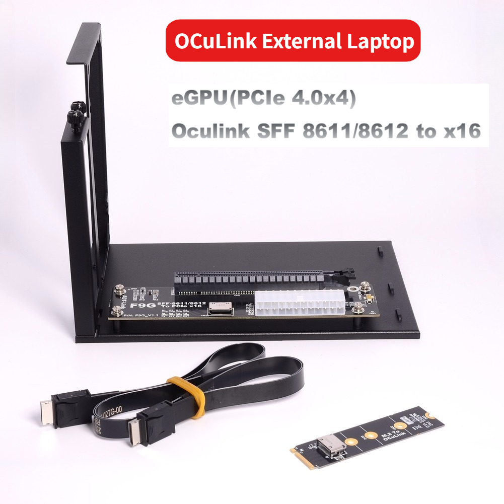 F9G-BK7 PCIe 4.0 X4 64Gbps OCu - Oculink Egpu Mini Pc recensione e prezzo