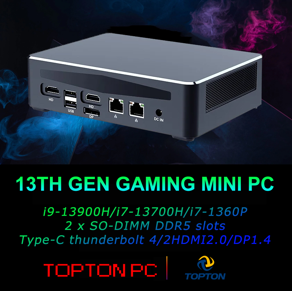 Potente computer desktop con d - Intel Core I9 13900H Mini Pc recensione e prezzo