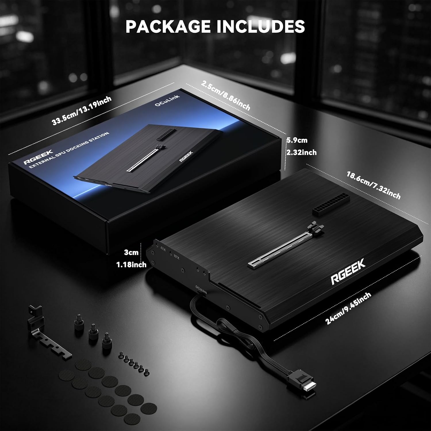 Dock eGPU OCuLink PCIe 5.0 x4  - Oculink Egpu Mini Pc recensione e prezzo