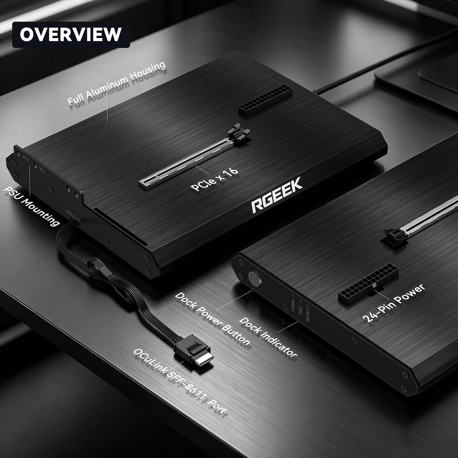 Dock eGPU OCuLink PCIe 5.0 x4  - Oculink Egpu Mini Pc recensione e prezzo